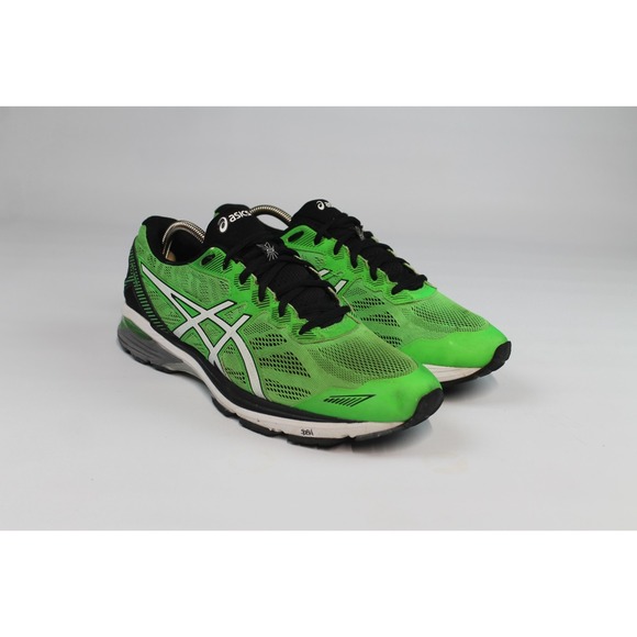 Asics Other - Asics Gel-Cumulus 18 Running Shoes Men's 10 M,Neon Green Lace-Up T6A3N Athletic